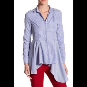 Gracia peplum blouse